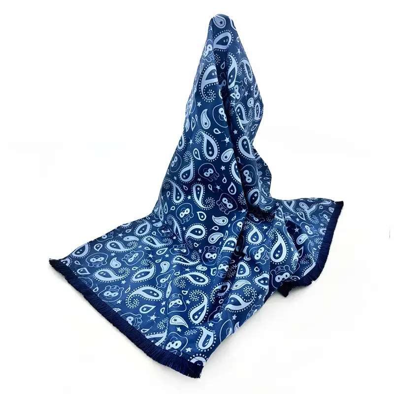 バファローズ☆ポンタ ストール 大人用 社長☆ポン ネイビー